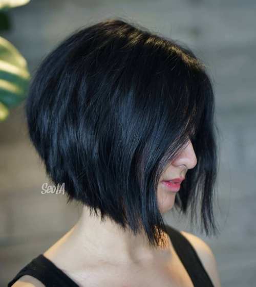 Angled Bob with Extra Volume