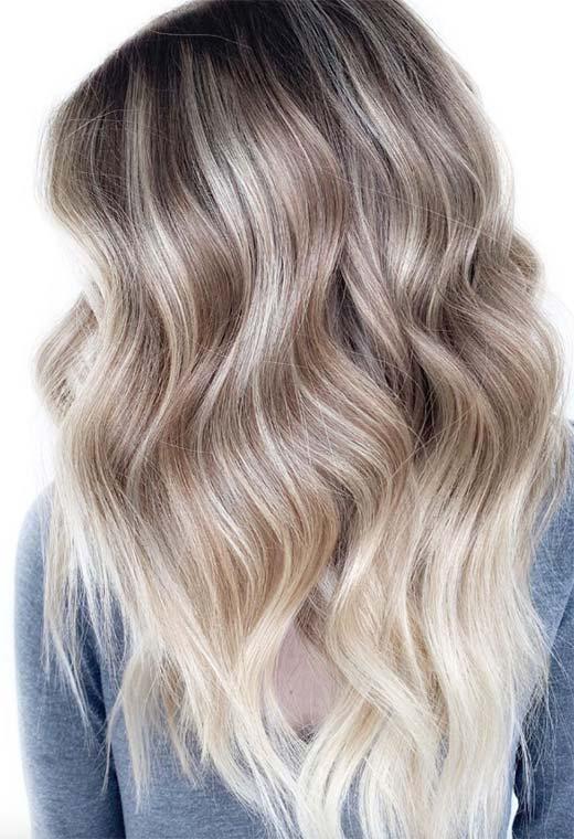 Ash Blonde Hair Color Shades