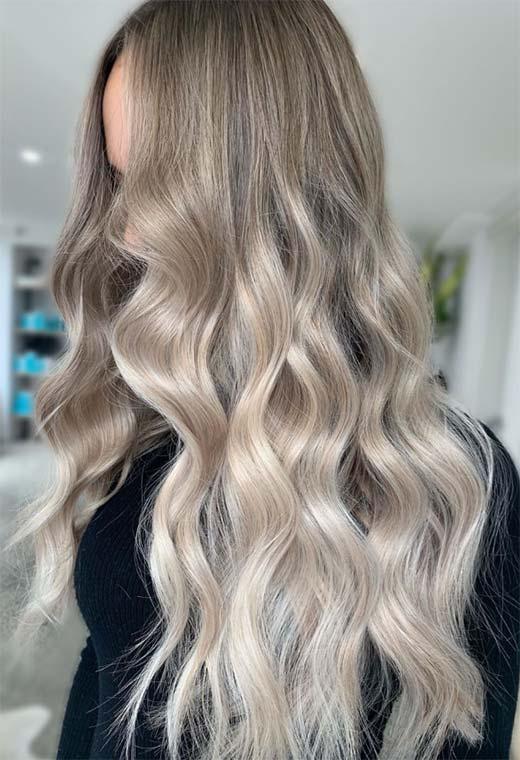 Ash Blonde Hair Color Shades