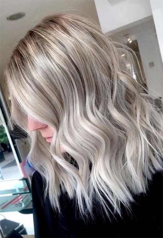 Ash Blonde Hair Color Shades