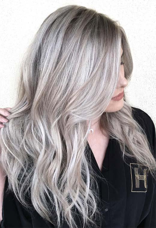 Ash Blonde Hair Color Shades