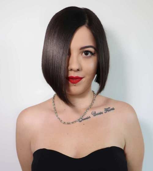 Asymmetrical Bob But