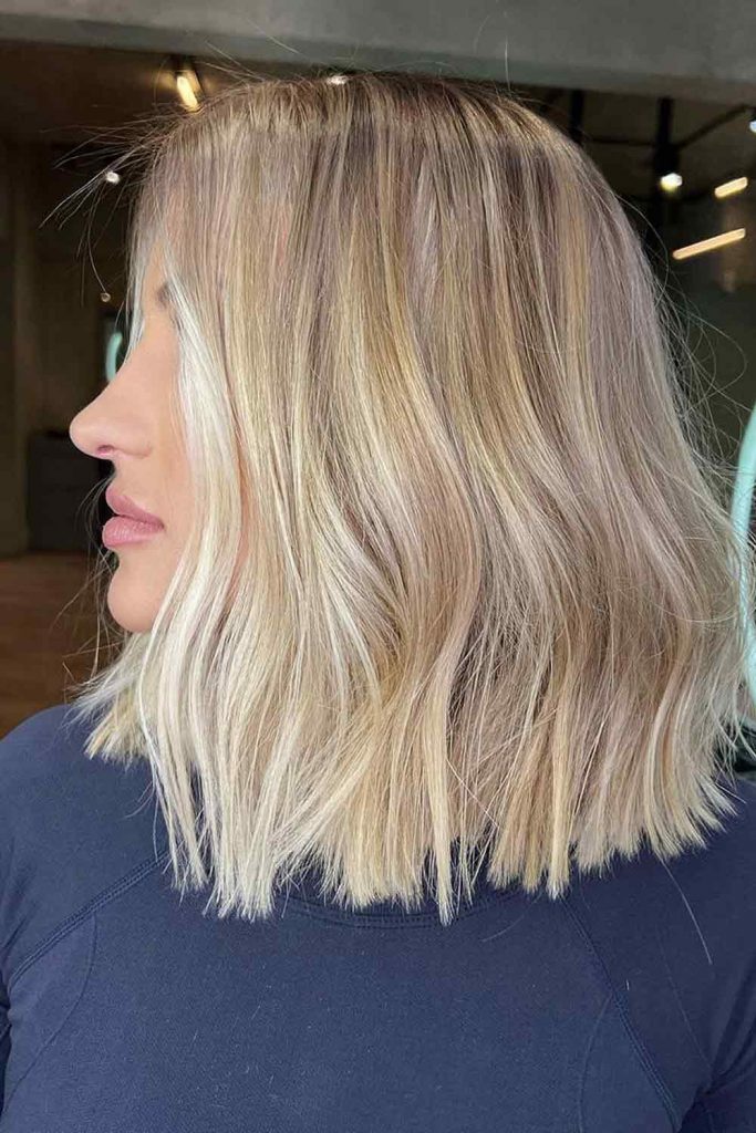 Beachy Blonde Bob for Fine Hair