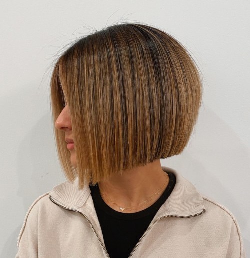 Blunt Bob with Extra Volume