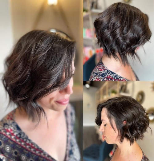 Cute Short Curly Bob