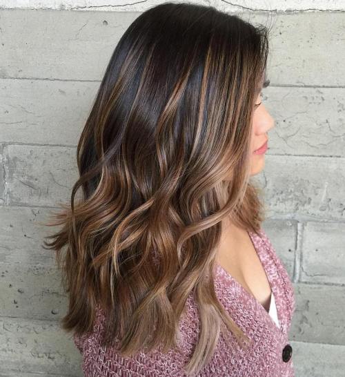 Light Brown Balayage Hair