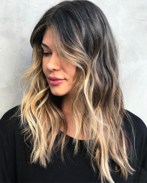 Medium Bronde Balayage Shag