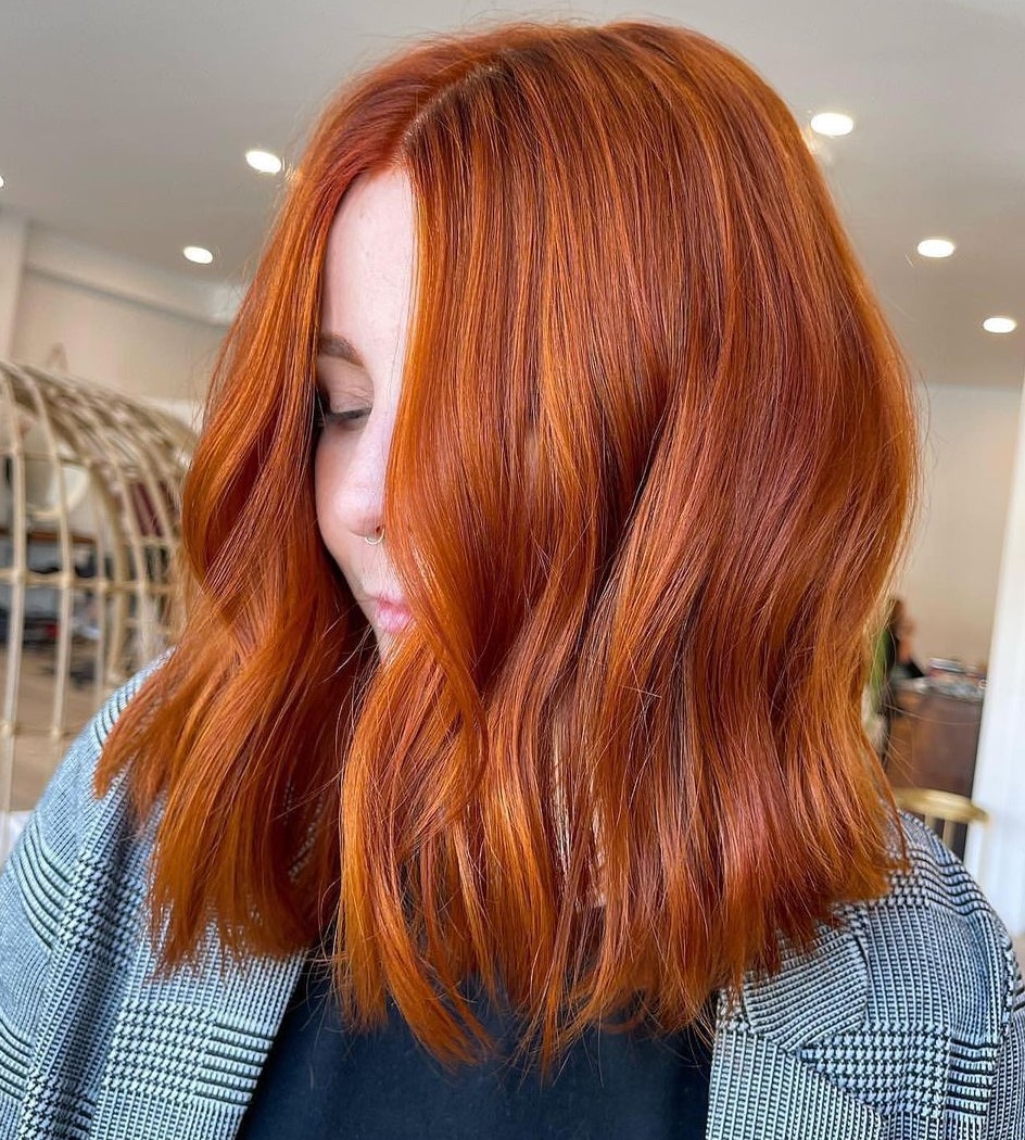 Red Highlights and Lowlights for Natural Ginger Hair