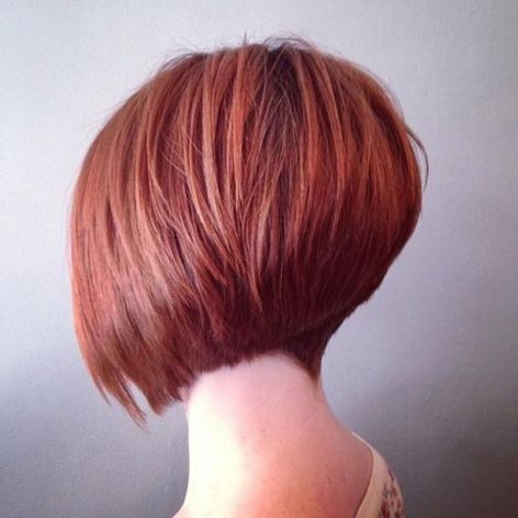 red stacked bob