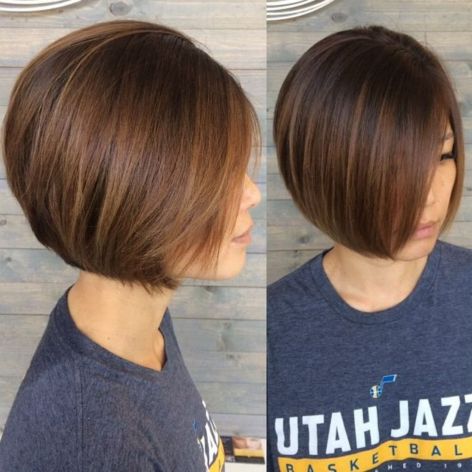 Sleek Jaw-Length Bob For Fine Hair