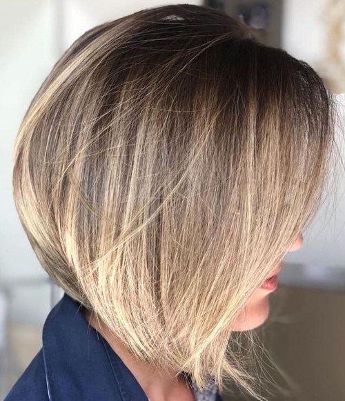 Textured Bob for Thick Hair