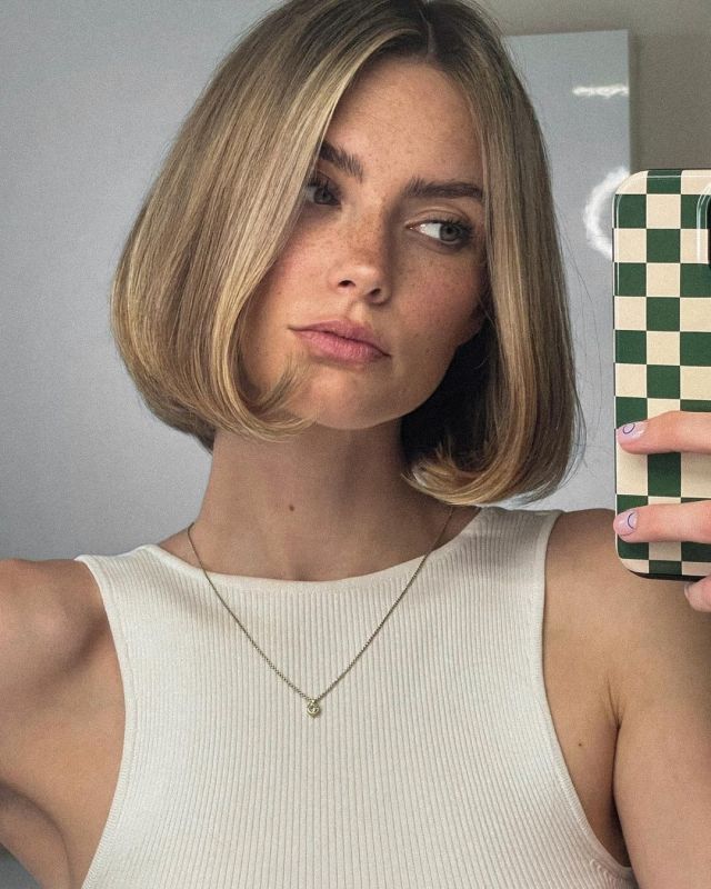 the classic bob cut