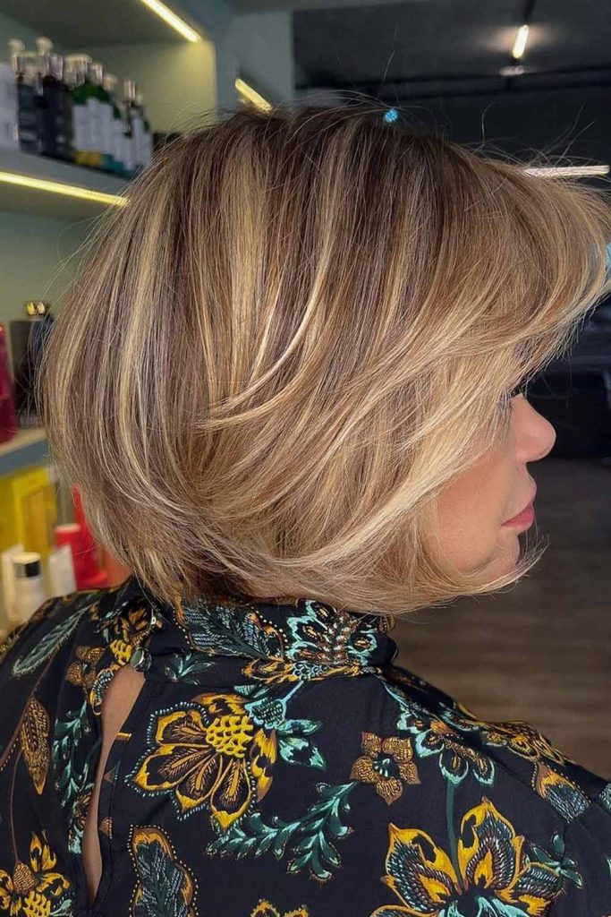 The Highlighted Honeyed Bob