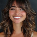sun-kissed-layers-with-bangs-medium-length-haircu