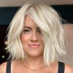 choppy-bob-haircut-for-oval-face