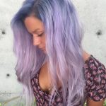 long-pastel-purple-hair-with-blue-roots