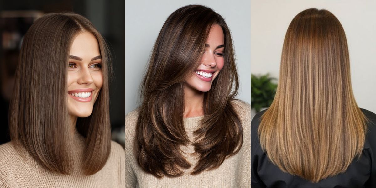 17 Straight Hairstyles Trending Right Now